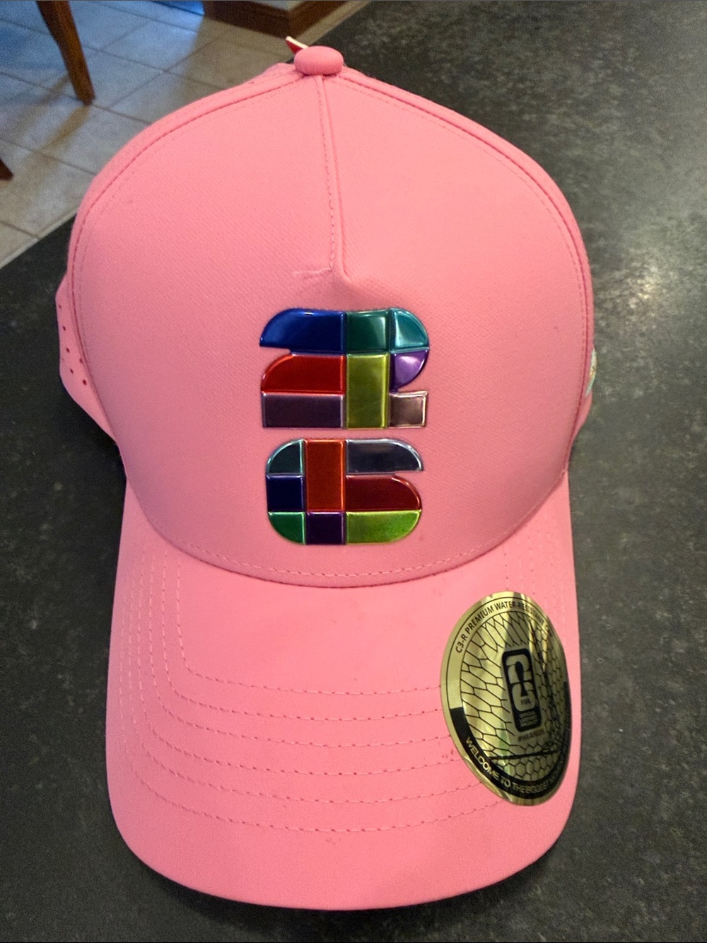 FIFA World Cup Pink Baseball Trucker Cap with Multicolor Patch